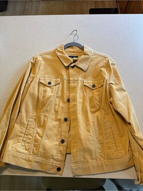 Talbots Mustard Yellow Jean Jacket
